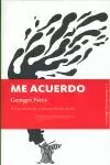 ME ACUERDO ME ACUERDO